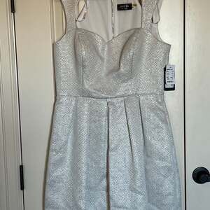 Sweetheart Glitter Corset Lace-Up Back Mini Dress"